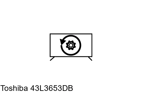 Factory reset Toshiba 43L3653DB