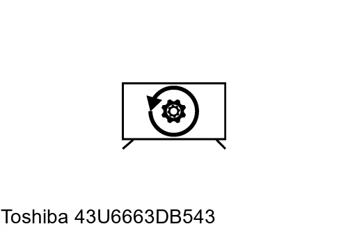 Resetear Toshiba 43U6663DB543