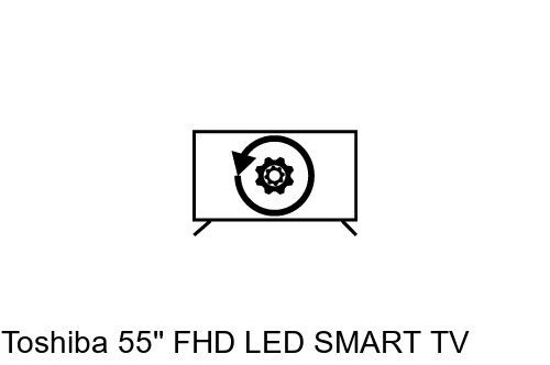 Resetear Toshiba 55'' FHD LED SMART TV