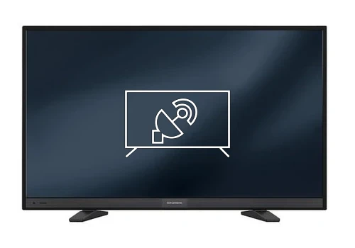 Rechercher des chaînes sur Grundig 48 VLE 6520 BL