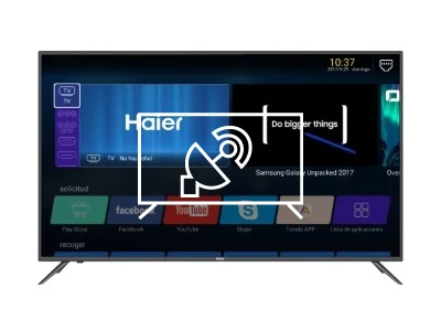 Search for channels on Haier LE55K6500DUA