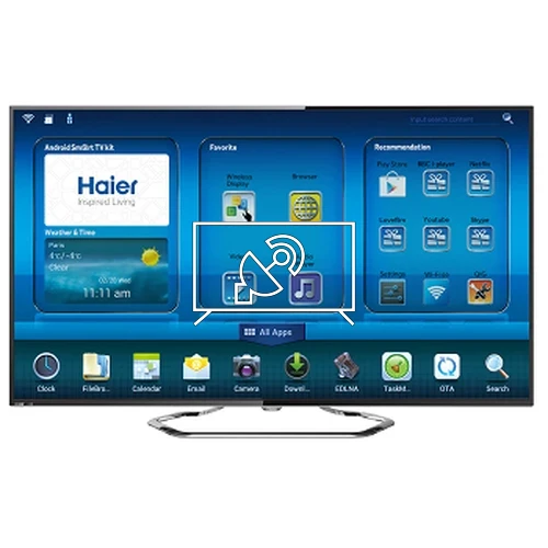 Search for channels on Haier LE55M7000CF