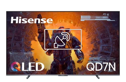 Rechercher des chaînes sur Hisense 100QD7N