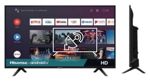 Search for channels on Hisense 40H5500G