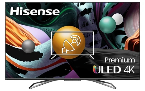 Search for channels on Hisense 55U8G