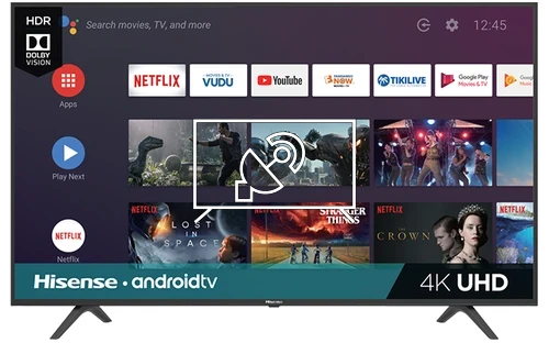 Search for channels on Hisense 58H6550E