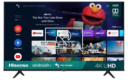 Rechercher des chaînes sur Hisense 60A6G