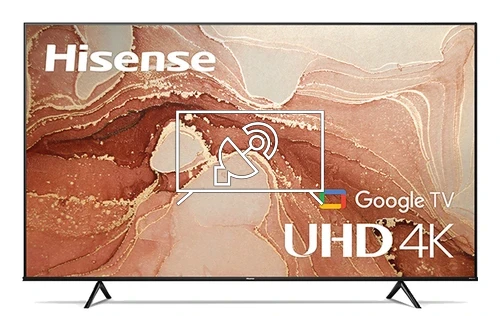 Search for channels on Hisense 85A76H