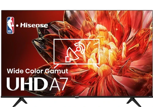 Search for channels on Hisense Class A7