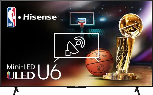 Search for channels on Hisense Class U6