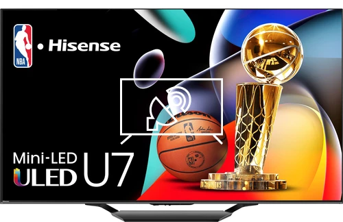 Search for channels on Hisense Class U7