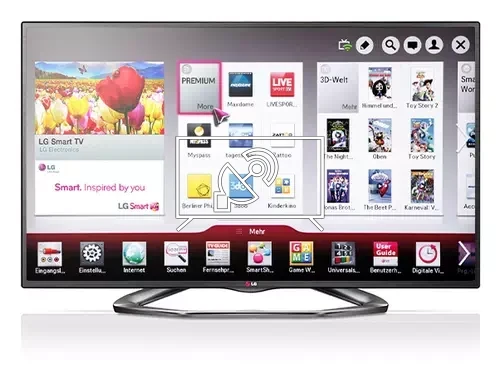 Search for channels on LG 32LA6208