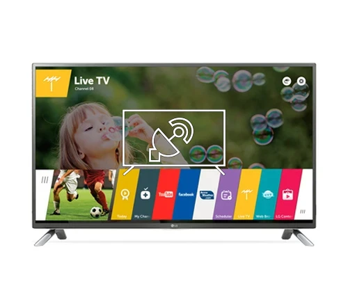 Search for channels on LG 32LF652V