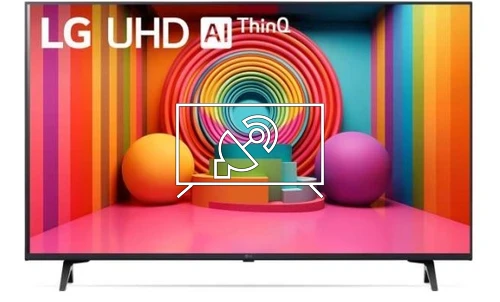 Search for channels on LG 43" 4K UHD 60Hz