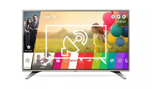 Search for channels on LG 43LH615V