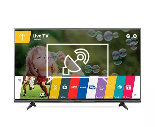 Search for channels on LG 43UF6807