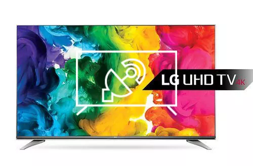 Search for channels on LG 43UH750V