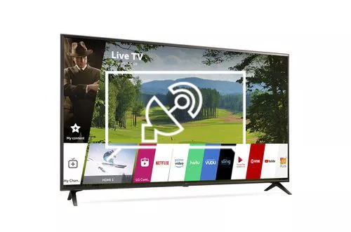 Search for channels on LG 43UK6300PUE