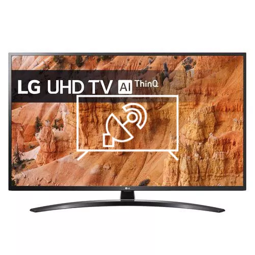 Search for channels on LG 43UM7450PLA