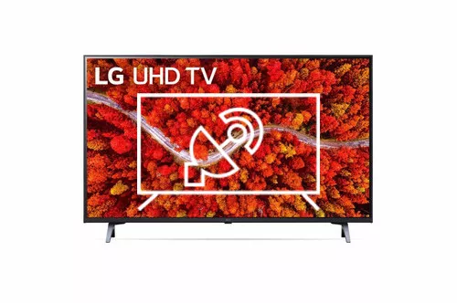Search for channels on LG 43UP8000