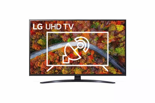 Search for channels on LG 43UP81003LR