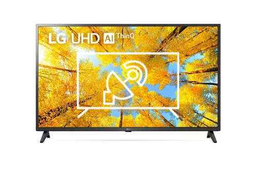 Search for channels on LG 43UQ75006LF