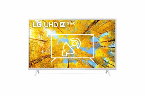 Search for channels on LG 43UQ76903LE