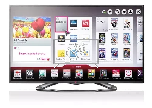 Search for channels on LG 47LA6208