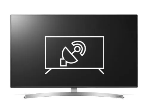 Search for channels on LG 49SK8500