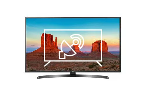 Search for channels on LG 49UK6250PUB