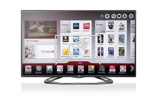 Search for channels on LG 50LA6208