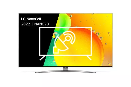 Search for channels on LG 50NANO786QA