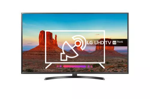 Search for channels on LG 50UK6470