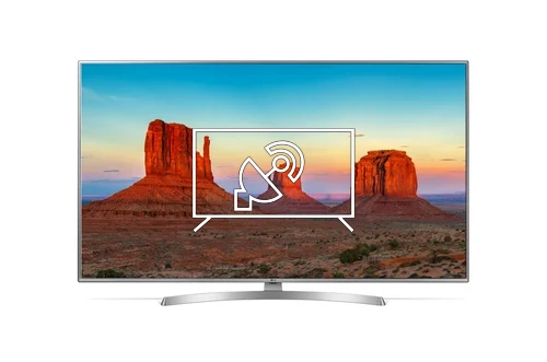 Search for channels on LG 50UK6550PUB