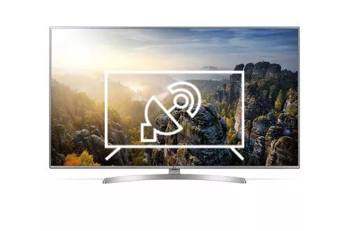 Search for channels on LG 50UK6950