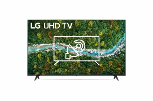 Search for channels on LG 50UP77009LB