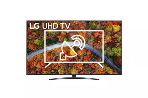 Search for channels on LG 50UP8100