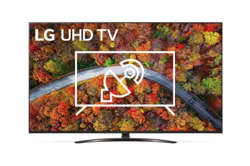 Search for channels on LG 50UP8150PVB