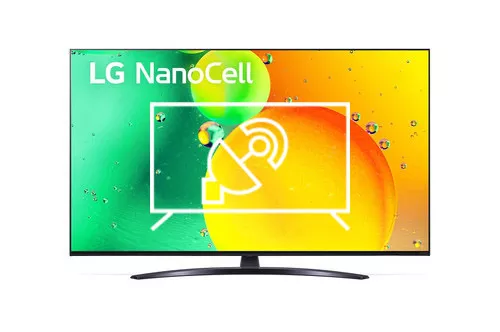 Search for channels on LG 55NANO769QA