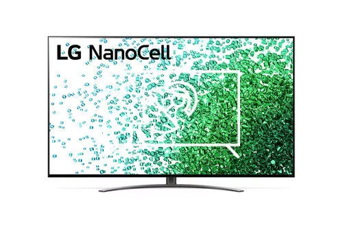 Search for channels on LG 55NANO819PA.AEU