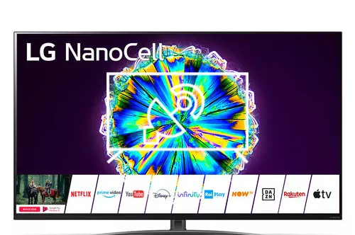 Search for channels on LG 55NANO866NA.AEUD