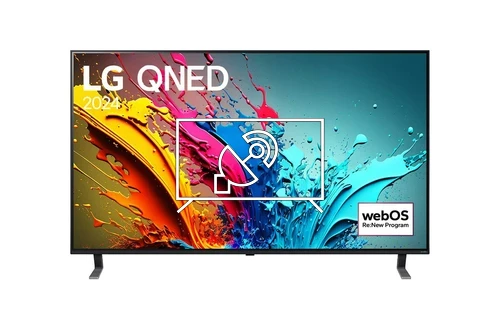 Search for channels on LG 55QNED85T3C