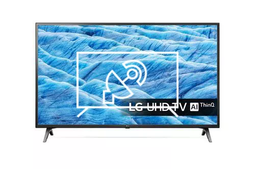 Search for channels on LG 55UM751C