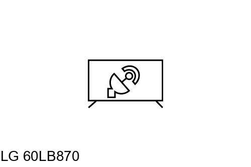 Sintonizar LG 60LB870