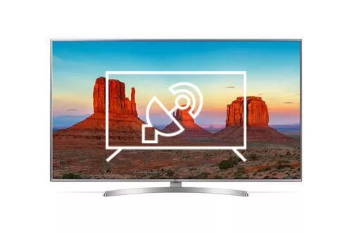 Search for channels on LG 65UK6550PUB