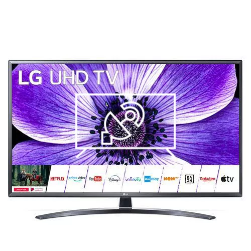 Search for channels on LG 65UN74006LB