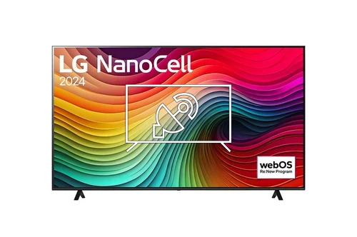 Rechercher des chaînes sur LG 75NANO81T3A