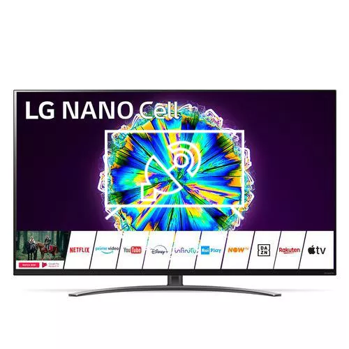 Search for channels on LG 75NANO866NA