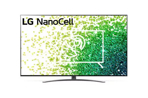 Search for channels on LG 75NANO869PA.AEU