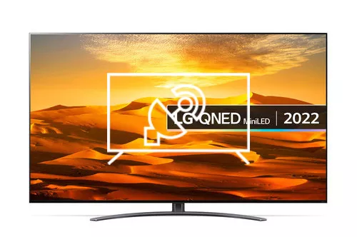 Search for channels on LG 75QNED916QA.AEK